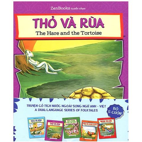 Combo Truyện Cổ Tích Nước Ngoài Song Ngữ Anh-Việt (Bộ 5 Cuốn)