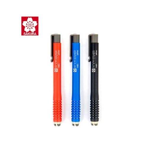 Bút Gôm Tẩy Đầu Tròn Sakura XNEA#36, Blue