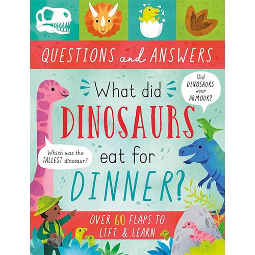 Large Question & Answer Flap Book -Dinosaurs