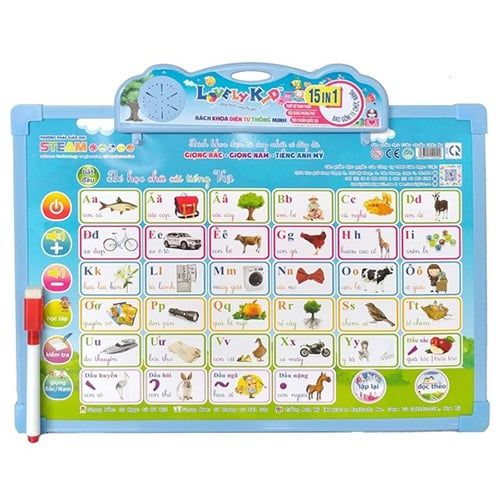 Bảng Bách Khoa Điện Tử Thông Minh - 15 Trong 1