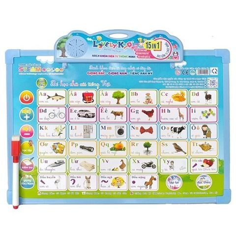 Bảng Bách Khoa Điện Tử Thông Minh - 15 Trong 1