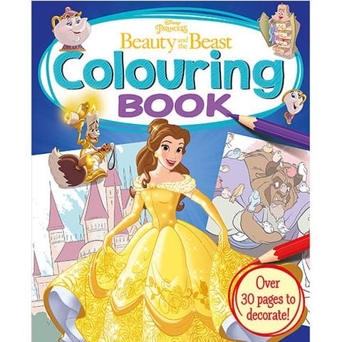 BEAUTY AND THE BEAST: Colouring Book (Simply Colouring Disney)