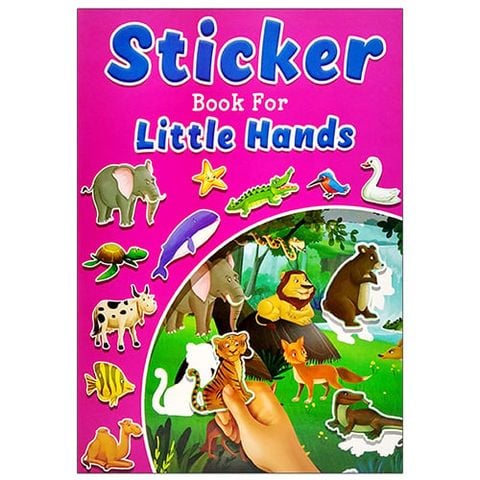 Little Hands Sticker Book 1 (Pink)
