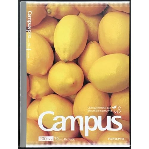 Tâp Campus 200TR DL70 Kẻ Ngang Nature 4 Ô Ly - Anat200