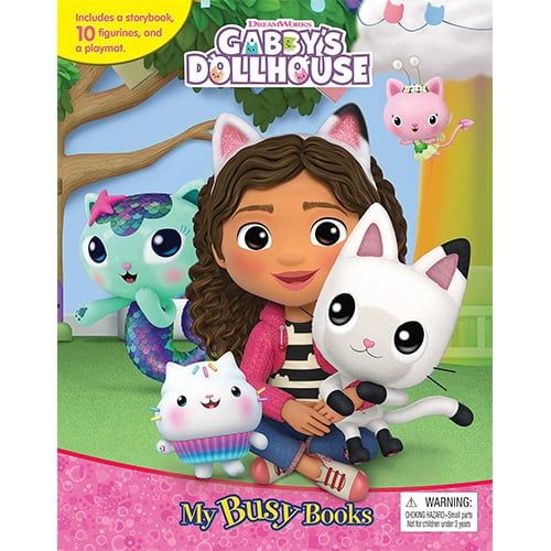 Uni. Gabby's Dollhouse My Busy Books - Phidal