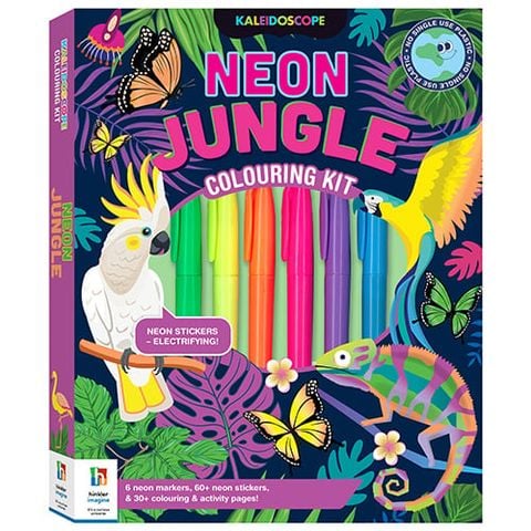 Kaleidoscope Colouring Kit Neon