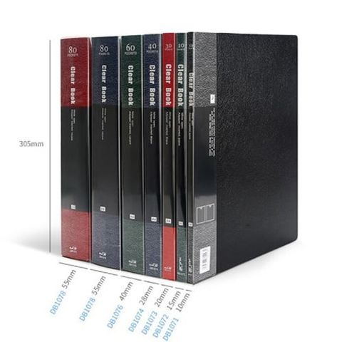 Bìa Đựng Hồ Sơ 20 Trang Huajie DB1072