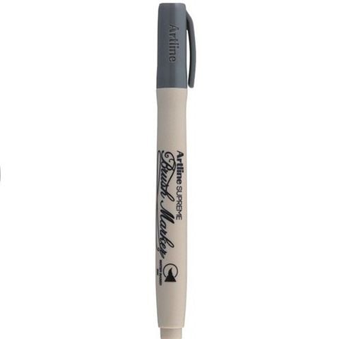 Artline Supreme Brush Bút Lông Kim - Màu Xám VEPF-FGRE (PM)