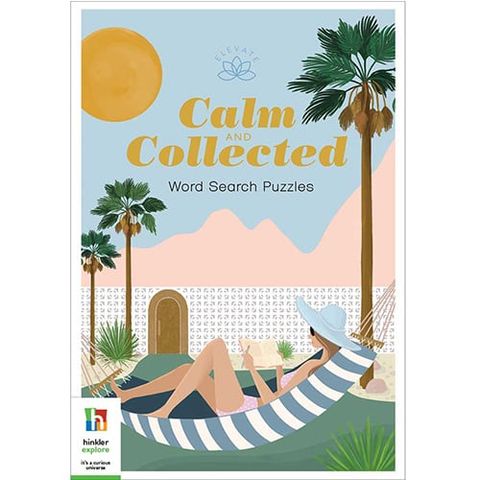 Elevate Calm and Collected Word Search Puzzles