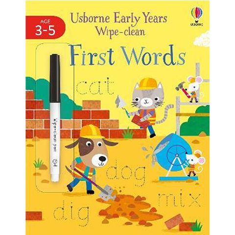 Early Years Wipe-Clean First Words