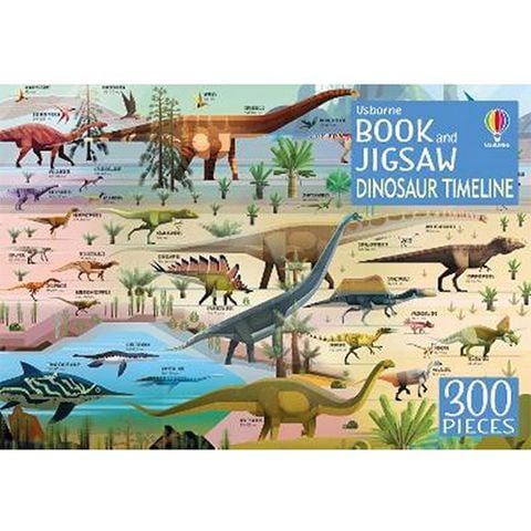 Dinosaur Timeline Book And Jigsaw