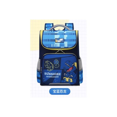 Ba Lô Cấp 1 38.5*30*15Cm B-3525 Navy/Dinosaur