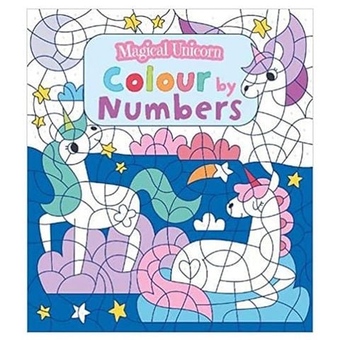 Magical Unicorn Colour By Numbers
