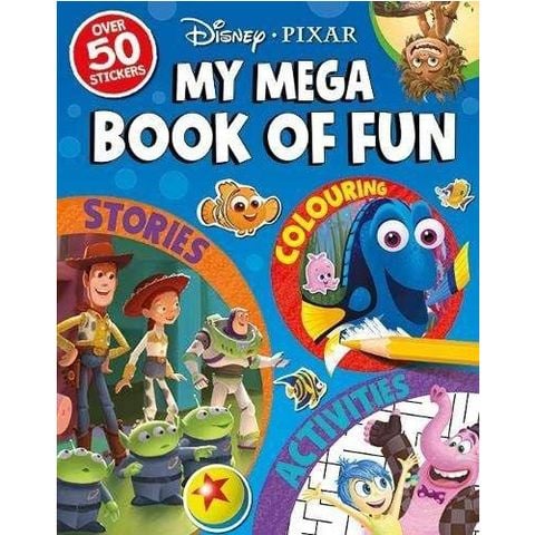 Disney Pixar: My Mega Book of Fun