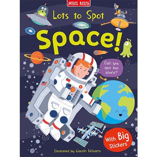 Lots To Spot: Space! Sticker Book