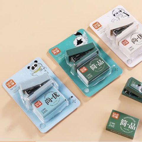 Vỉ Bấm Kim Kèm Kim Bấm 7127 ( Giao Mẫu Ngẫu Nhiên)