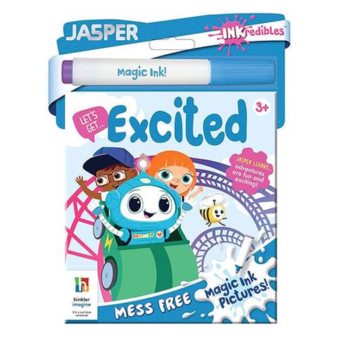 Inkredibles: Jasper Let's Get Excited Magic Ink Pictures