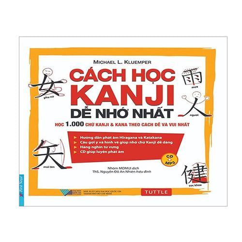 Cách Học Kanji Dễ Nhớ Nhất (Kèm CD)