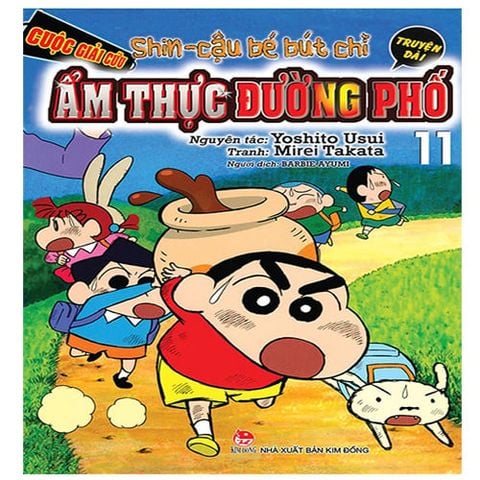 Shin - Cậu Bé Bút Chì Truyện Dài (Tập 11): Ẩm Thực Đường Phố