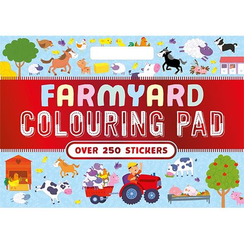 Farmyard Colouring Pad