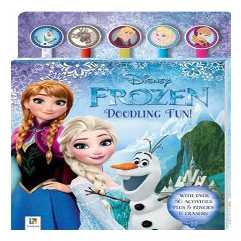 Disney Frozen 5-Pencil and Eraser Set