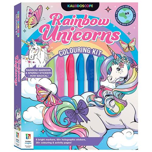 Kaleidoscope Colouring Kit Rainbow Unicorns
