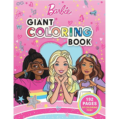 Barbie: Giant Coloring Book