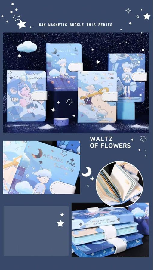 Sổ Bìa Da Pu A6 2085-5