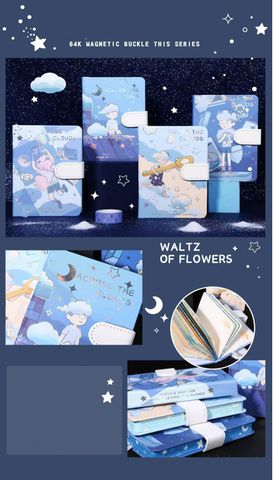 Sổ Bìa Da Pu A6 2085-5