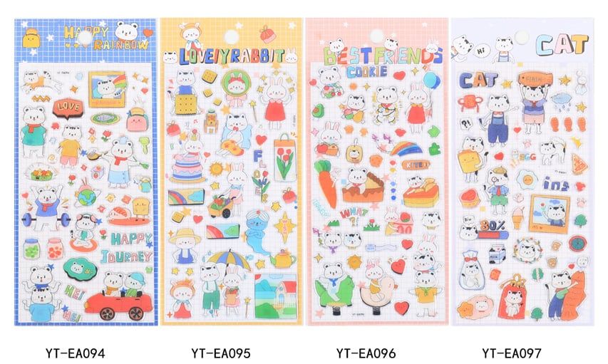 Sticker Yt- Ea- 094-097 H/20