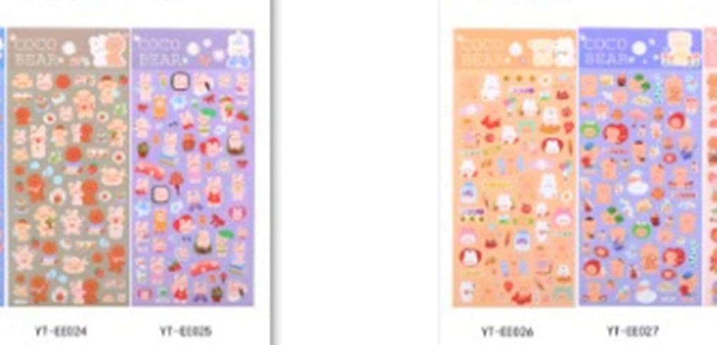 Sticker Yt- Ee- 024-027 H/20