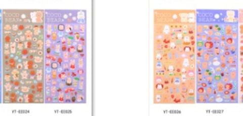 Sticker Yt- Ee- 024-027 H/20