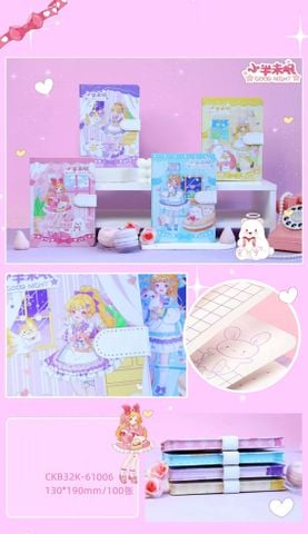 Sổ Bìa Da Pu A5 61006