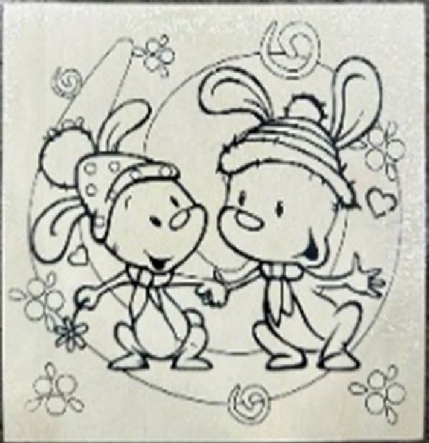 Khung Tranh Gỗ In Hình Mickey