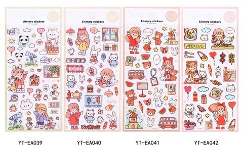 Sticker Yt- Ea- 039-042 H/20