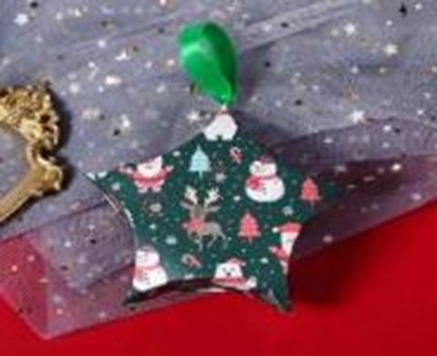 Trang Trí Ngôi Sao Merry Chrismas NS-02