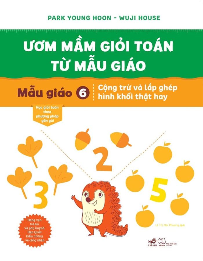 Ươm Mầm Giỏi Toán Từ Mẫu Giáo - Mẫu Giáo 6: Cộng Trừ Và Lắp Ghép Hình Khối Thật Hay