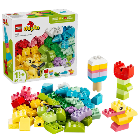 Lego Duplo Đồ Chơi Lắp Ráp Hộp Sáng Tạo Đầy Sắc Màu 10479