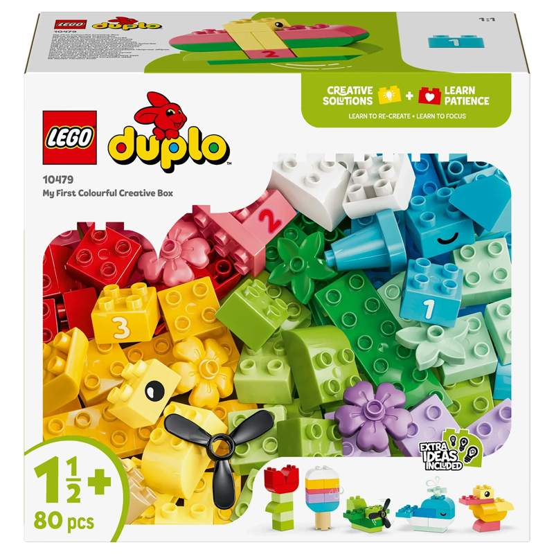 Lego Duplo Đồ Chơi Lắp Ráp Hộp Sáng Tạo Đầy Sắc Màu 10479