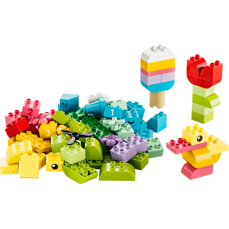 Lego Duplo Đồ Chơi Lắp Ráp Hộp Sáng Tạo Đầy Sắc Màu 10479