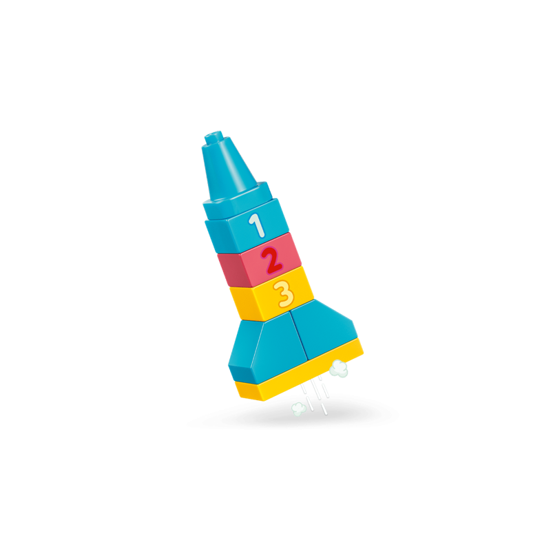 Lego Duplo Đồ Chơi Lắp Ráp Hộp Sáng Tạo Đầy Sắc Màu 10479