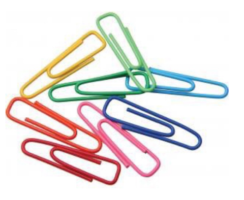 Ghim Giấy Nhựa Màu