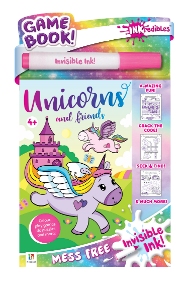 Inkredibles: Invisible Ink Unicorns and Friends
