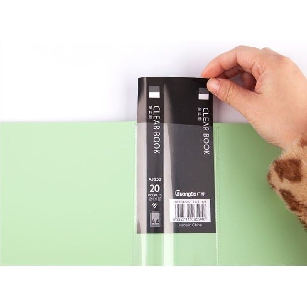 Guangbo - Bìa File 20 Lá Màu A9052