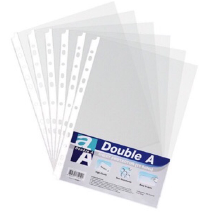 Bìa Lá Lỗ A4 Double A (10C/X)