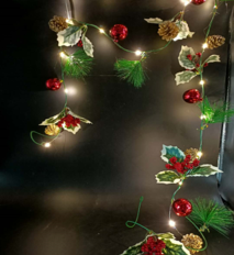 Dây Thông Trang Trí 2M Có Đèn JH202001