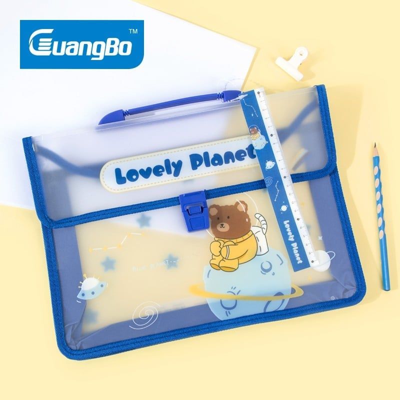 Guangbo - Bìa Cặp 2 Ngăn H06031 2 Ngăn Trong Màu