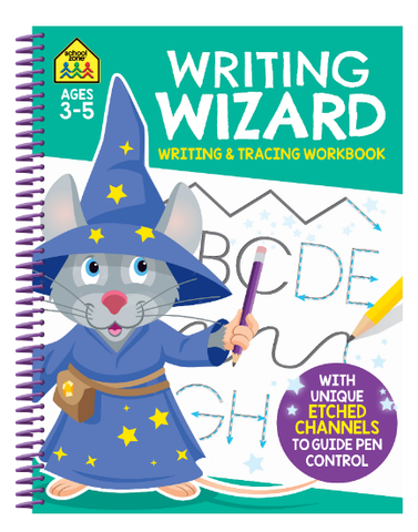 School Zone Writing Wizard Tracing and Writing Book