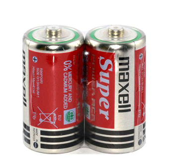 Pin Maxcell Trung Đỏ(VỈ 2V)