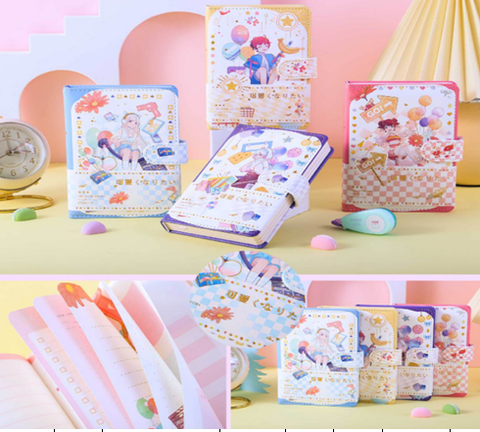 Sổ Bìa Da PU A6 6921